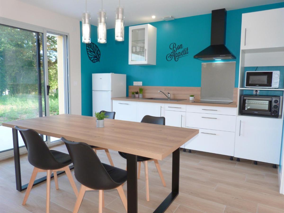 Lumineuse maison neuve, cosy,67m², 2 Chambres/6 couchages 1km Lac, 200m du bourg. Vue paisible, sur la nature Saint-Pardoux-lʼOrtigier Extérieur photo